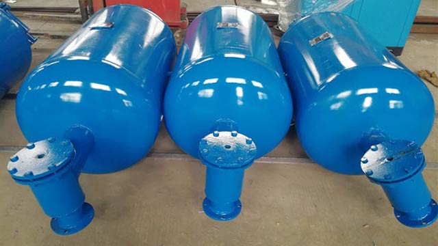 空氣炮為什么要排水？